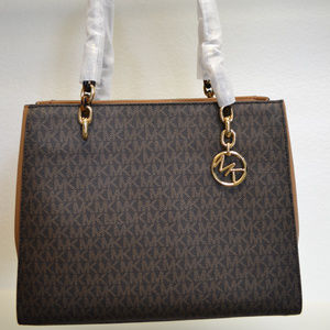 NWT Michael Kors Sofia Large Tote Shoulder Bag MK